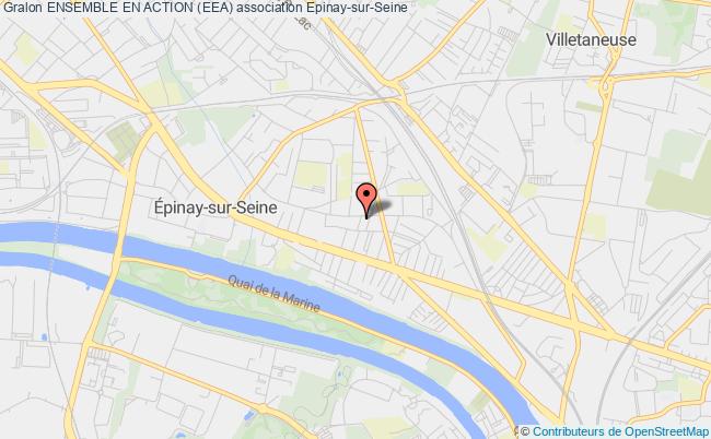 plan association Ensemble En Action (eea) Épinay-sur-Seine