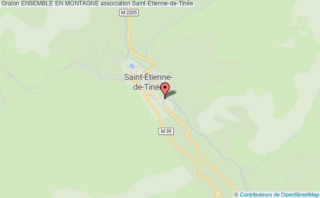 plan association Ensemble En Montagne Saint-Étienne-de-Tinée