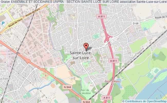 plan association Ensemble Et Solidaires Unpra - Section Sainte Luce Sur Loire Sainte-Luce-sur-Loire