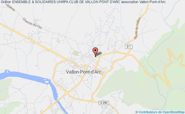 ENSEMBLE & SOLIDAIRES UNRPA CLUB DE VALLON PONT D'ARC