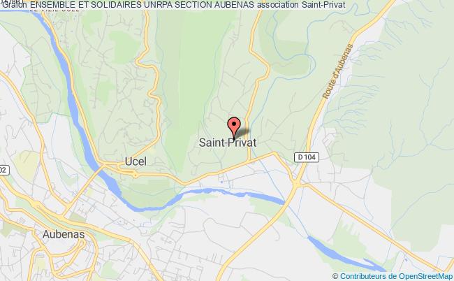 ENSEMBLE ET SOLIDAIRES UNRPA SECTION AUBENAS