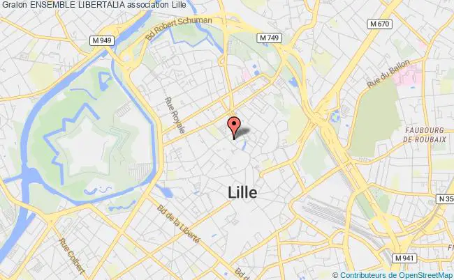 plan association Ensemble Libertalia Lille