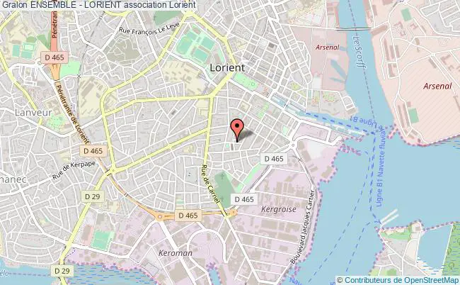 plan association Ensemble - Lorient Lorient