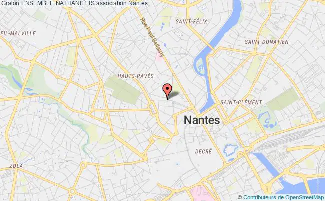 plan association Ensemble Nathanielis Nantes