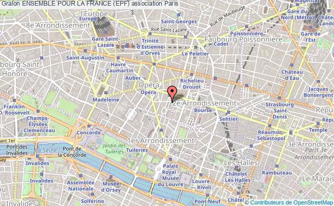 plan association Ensemble Pour La France (epf) Paris