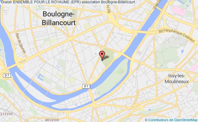 plan association Ensemble Pour Le Royaume (epr) Boulogne-Billancourt