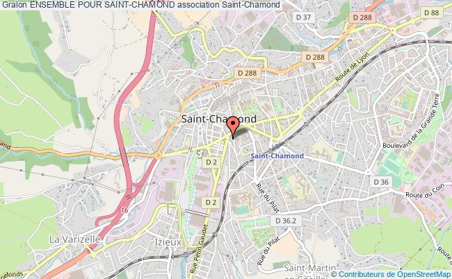 plan association Ensemble Pour Saint-chamond Saint-Chamond