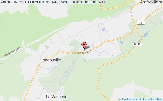plan association Ensemble RÉinventons Hondouville Hondouville
