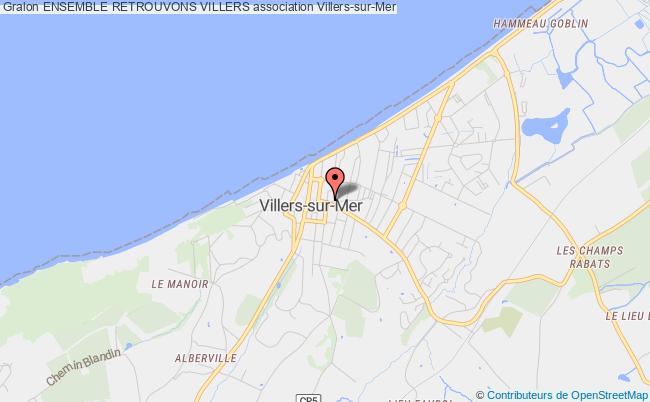 plan association Ensemble Retrouvons Villers Villers-sur-Mer