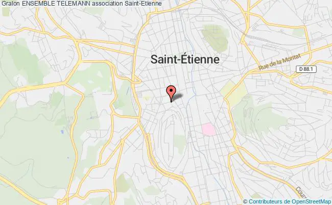 plan association Ensemble Telemann Saint-Étienne
