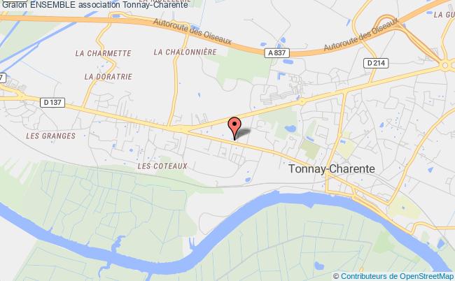 plan association Ensemble Tonnay-Charente