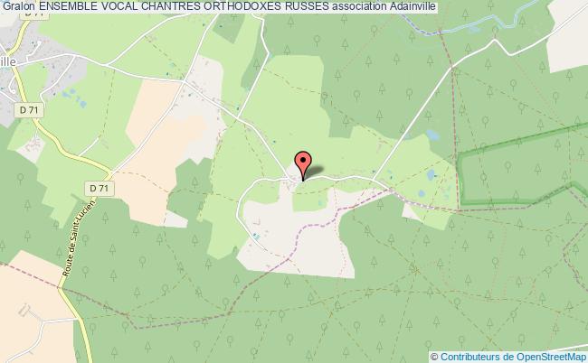 plan association Ensemble Vocal Chantres Orthodoxes Russes 