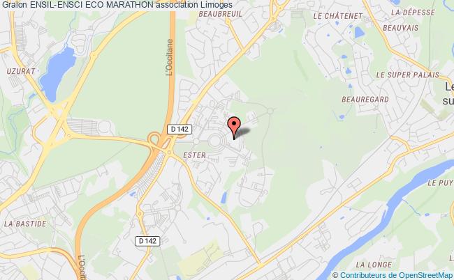 plan association Ensil-ensci Eco Marathon Limoges