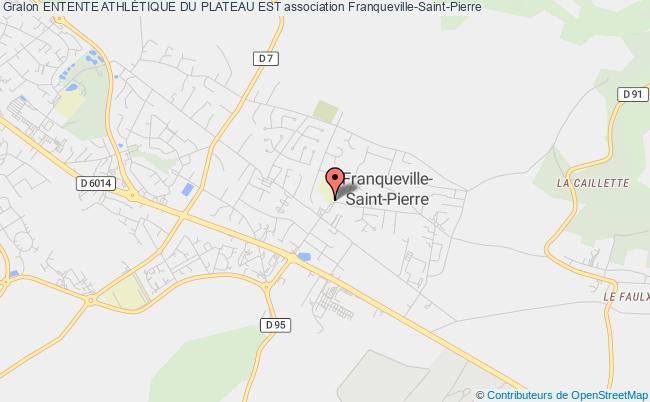 plan association Entente AthlÉtique Du Plateau Est Franqueville-Saint-Pierre
