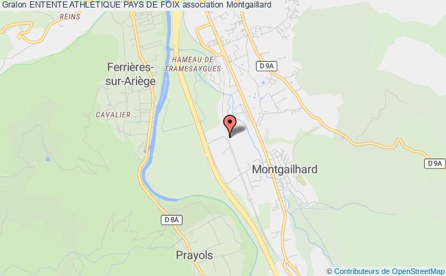 plan association Entente Athletique Pays De Foix Montgaillard