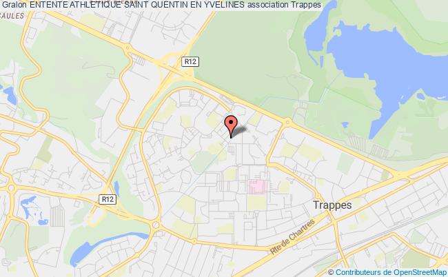plan association Entente Athletique Saint Quentin En Yvelines Trappes