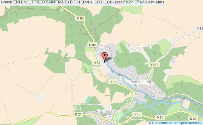 plan association Entente Chalo Saint Mars Boutervilliers (ecb) Chalo-Saint-Mars