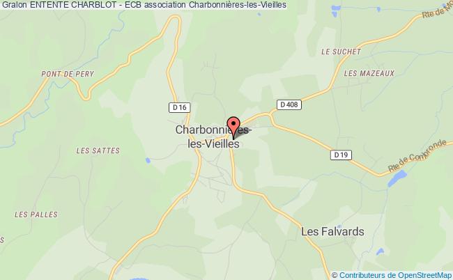 plan association Entente Charblot - Ecb Charbonnières-les-Vieilles