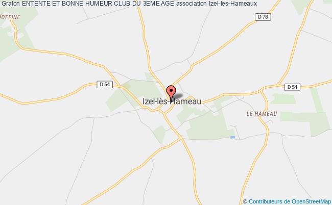 plan association Entente Et Bonne Humeur Club Du 3eme Age Izel-les-Hameaux