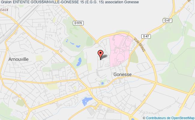 plan association Entente Goussainville-gonesse 15 (e.g.g. 15) Gonesse
