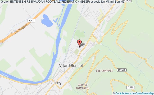 plan association Entente Gresivaudan Football Federation (eg2f) Villard-Bonnot