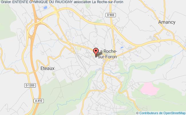plan association Entente Gymnique Du Faucigny La    Roche-sur-Foron