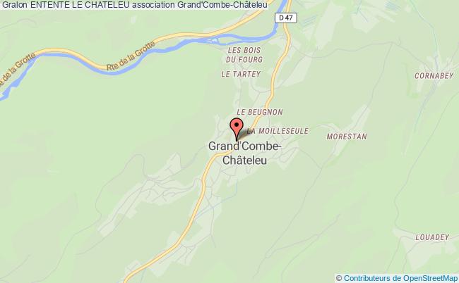 plan association Entente Le Chateleu Grand'Combe-Châteleu