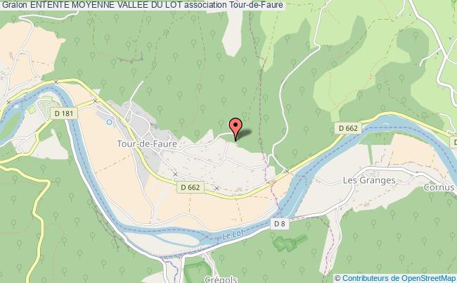 plan association Entente Moyenne Vallee Du Lot Tour-de-Faure
