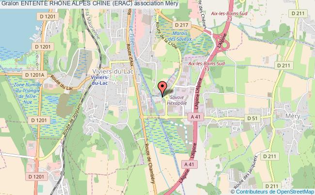 ENTENTE RHONE ALPES CHINE (ERAC)