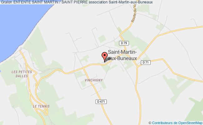 plan association Entente Saint Martin / Saint Pierre Saint-Martin-aux-Buneaux