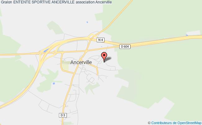 plan association Entente Sportive Ancerville Ancerville