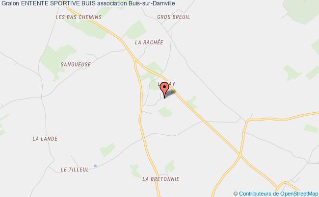 plan association Entente Sportive Buis Buis-sur-Damville