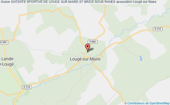 plan association Entente Sportive De Louge Sur Maire St Brice Sous Ranes Lougé-sur-Maire