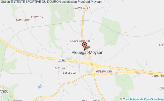 plan association Entente Sportive Du Douron Plouégat-Moysan