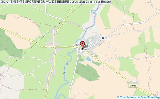 plan association Entente Sportive Du Val De Besbre Jaligny-sur-Besbre