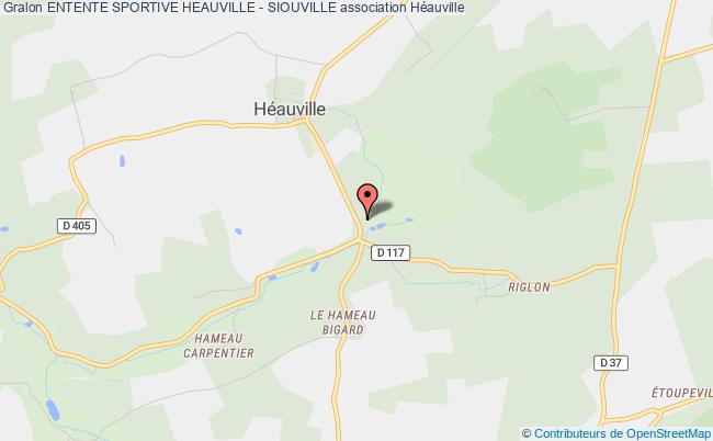 plan association Entente Sportive Heauville - Siouville Héauville