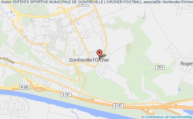 plan association Entente Sportive Municipale De Gonfreville L'orcher Football Gonfreville-l'Orcher