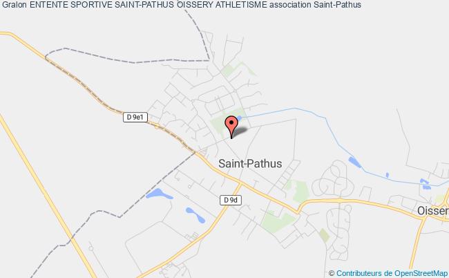 plan association Entente Sportive Saint-pathus Oissery Athletisme Saint-Pathus