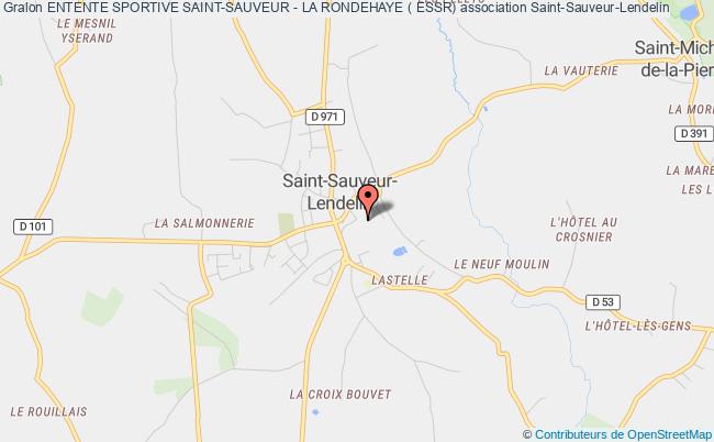 plan association Entente Sportive Saint-sauveur - La Rondehaye ( Essr) Saint-Sauveur-Lendelin