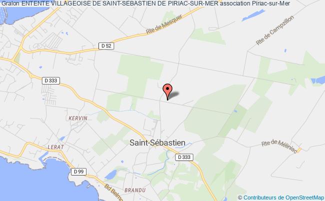 plan association Entente Villageoise De Saint-sebastien De Piriac-sur-mer Piriac-sur-Mer