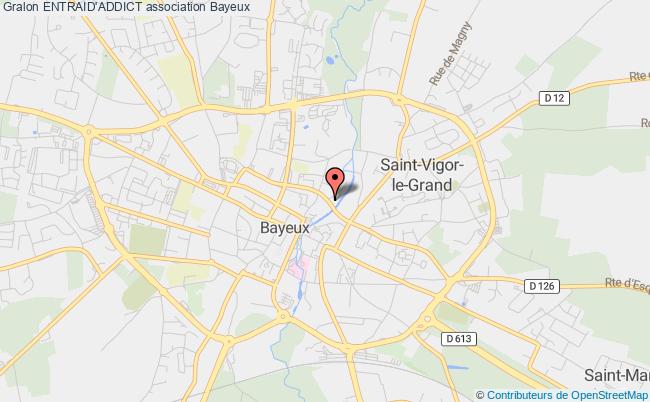 plan association Entraid'addict Bayeux