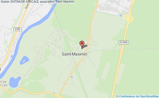 plan association Entraide Amicale Saint-Maximin
