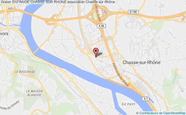plan association Entraide Chasse Sur Rhone Chasse-sur-Rhône