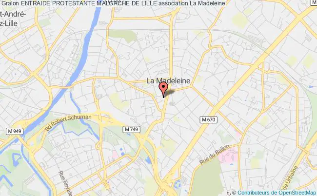 plan association Entraide Protestante Malgache De Lille Madeleine
