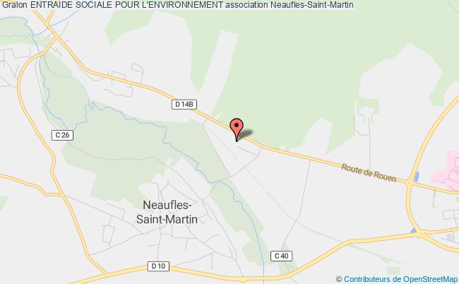 plan association Entraide Sociale Pour L'environnement Neaufles-Saint-Martin