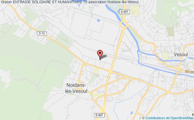 plan association Entraide Solidaire Et Humanitaire 70 Noidans-lès-Vesoul