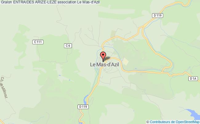 plan association Entraides Arize-leze Le    Mas-d'Azil