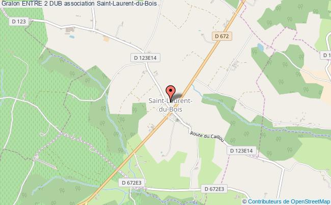 plan association Entre 2 Dub Saint-Laurent-du-Bois