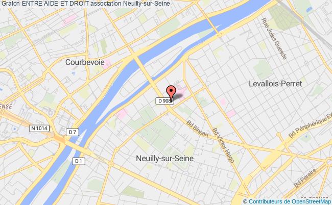 plan association Entre Aide Et Droit Neuilly-sur-Seine