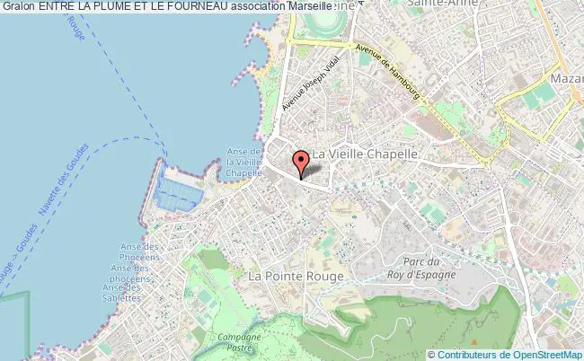 plan association Entre La Plume Et Le Fourneau Marseille